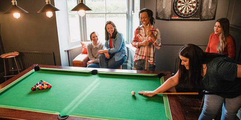 Pool Table Room Décor, Charlotte, NC