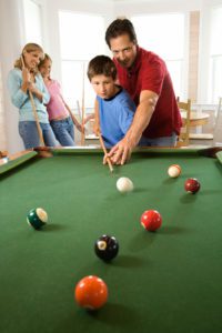 pool table games are an injury-free sport