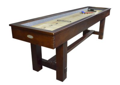 IMPERIAL 9_ ANTIQUE WALNUT SHUFFLEBOARD